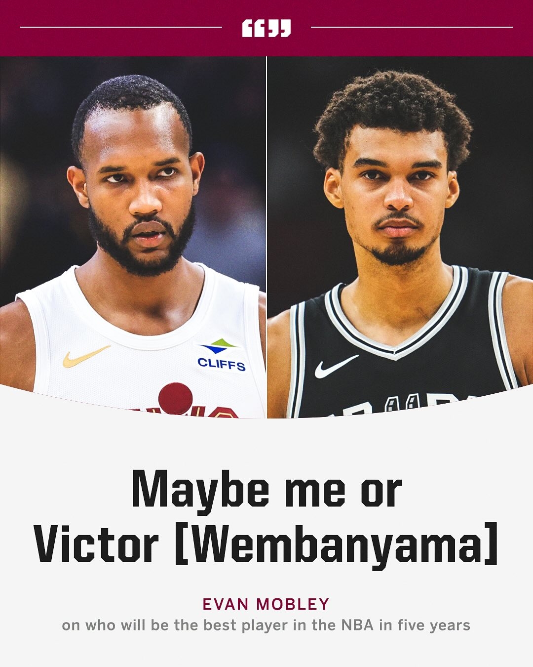 未來5年NBA最好的球員會(huì)是誰？莫布里：可能是我或者文班亞馬