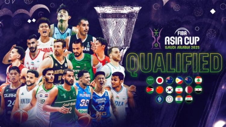 8月在沙特舉辦！FIBA官網(wǎng)：男籃亞洲杯抽簽儀式將在下月8號舉行